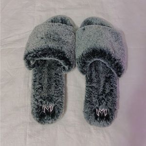 Fuzzy Slide Slippers
